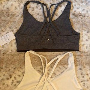 Old Navy Active, Two Sports Bra's - One New w/ tags, One new w/out tags